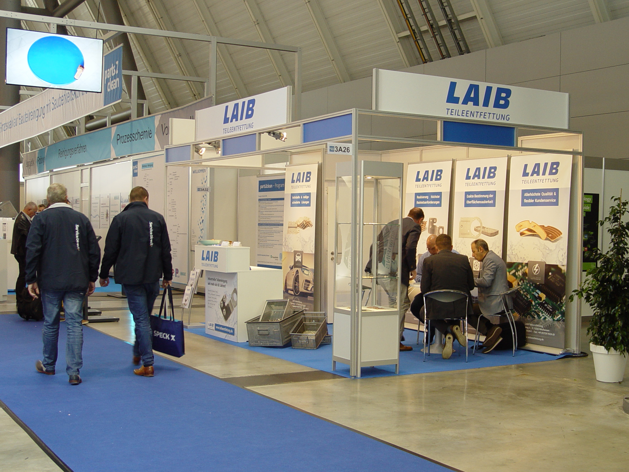 Parts2clean 2018 Laib auf der parts2clean 2018